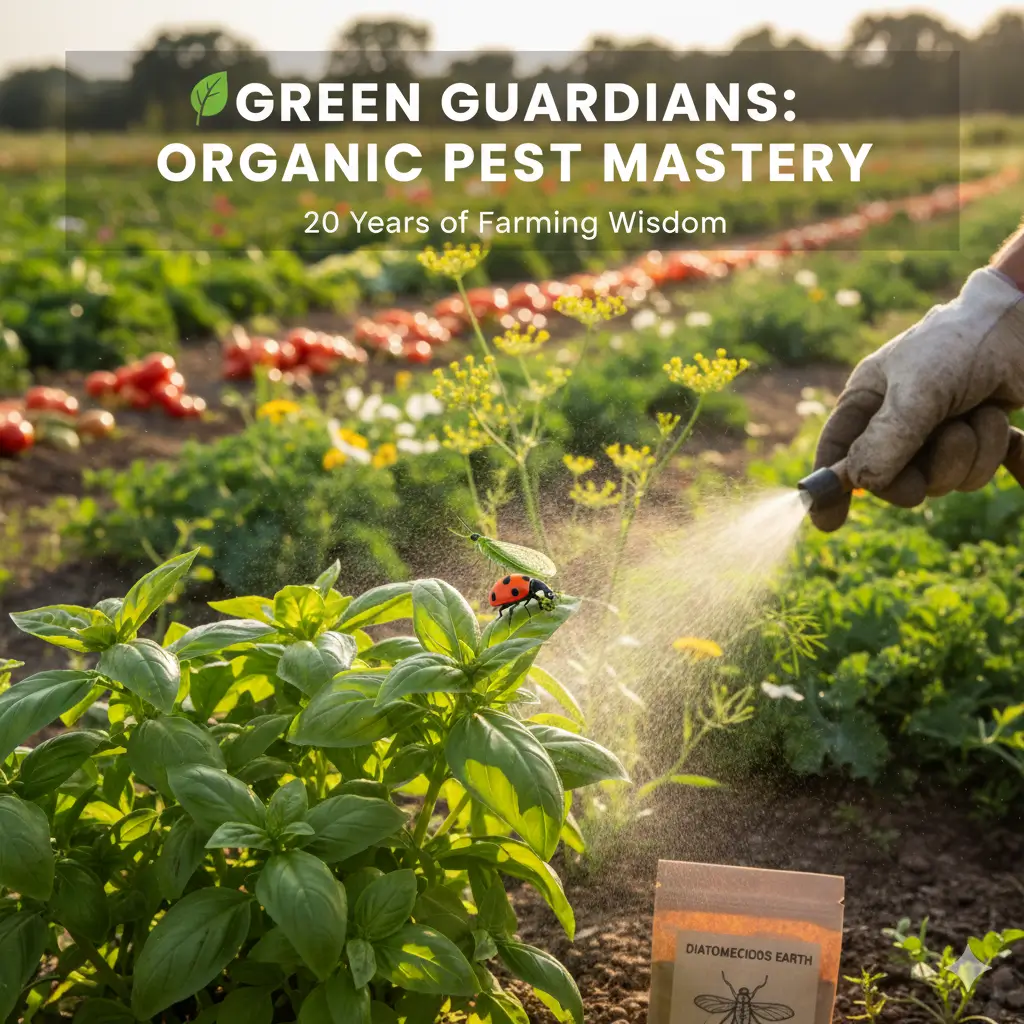 organic crop pest contro; and management